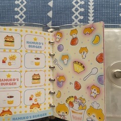 シール帳　平成レトロ　ハムスター　HAMUTIE  ハムコアイス　くまのプーさんの画像