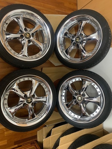 廃盤work VS/KFホイル、タイヤ付き