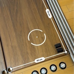 棚（木目調ホームエレクター）訳あり品の画像