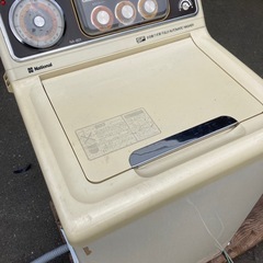 昭和レトロ☆全自動洗濯機の画像