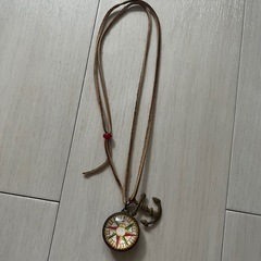 本革使用！アンティーク調ネックレス
