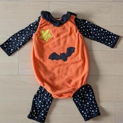 ✨✨お値下げ✨✨【ベルメゾン】ハロウィン🎃コスチューム3点セット　90㌢の画像