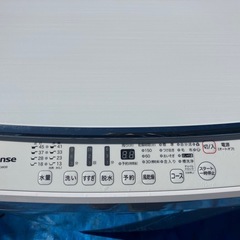 Hisense/ハイセンス 洗濯機 HW-G45E4KW 2017年製　4.5kgの画像