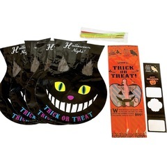 ハロウィン🎃 ラッピング袋 シール カードなどの画像