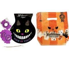 ハロウィン🎃 ラッピング袋 シール カードなどの画像