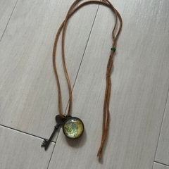 本革使用！アンティーク調ネックレス