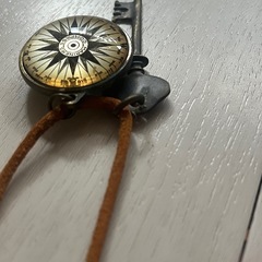 本革使用！アンティーク調ネックレスの画像