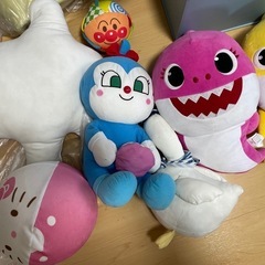 ぬいぐるみ シナぷしゅ ちびザメ アンパンマン コキンちゃん  ...