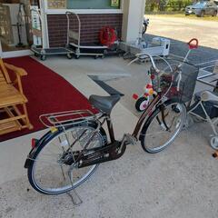 自転車☆La Feriart,ママチャリ・24インチ、茶色、美品【浜村鹿野温泉ICから3分 買取本舗 宮本リサイクル 営業時間9～19時 定休日水曜のみ←連絡できませんm(_ _)m】の画像