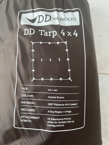 【未使用品】DDタープ　4×4