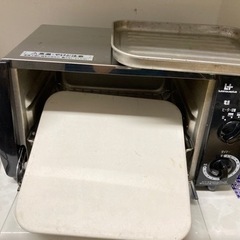 ピザオーブントースター　ステンレス　ドウシシャ