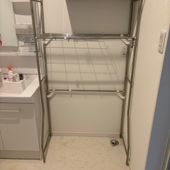 洗面　脱衣所　収納　ラックの画像