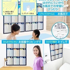 お風呂　計算ポスター