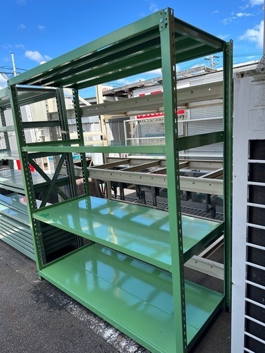 中量棚　耐荷重300kg/段　幅186 奥行78 高さ210cm 