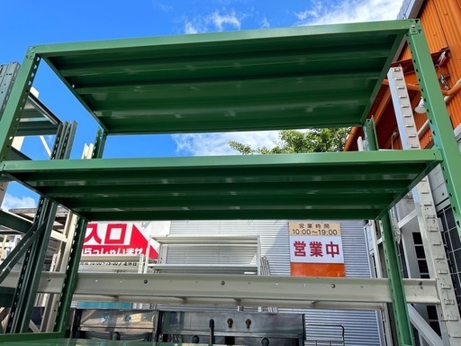中量棚　耐荷重300kg/段　幅186 奥行78 高さ210cm 