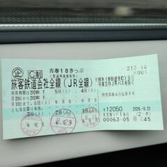 2回分 青春18きっぷ 18切符
