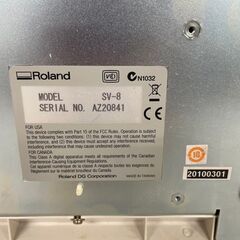 【Roland】 ローランド カッティングマシン STIKA SV-8 J0325の画像