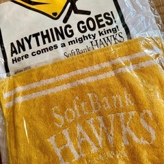 福岡ソフトバンクホークス　ホームランTシャツとタオル　未開封の画像