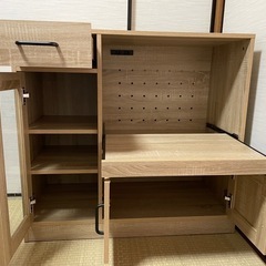 レンジ台　キッチンボードの画像