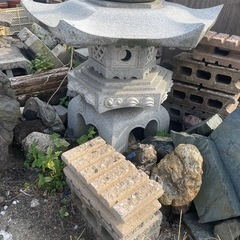 庭石・灯籠