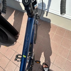 ロードバイク。パンク修理済み。軽量なため走りやすいです。の画像