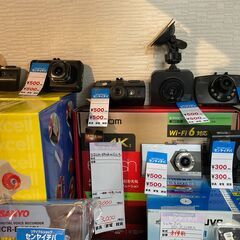 500円コーナー　ドライブレコーダー　本体のみ