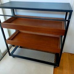 anthem Wagon Rack アンセム ワゴンラック スチール ワゴン 収納 可動