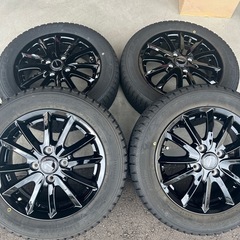 155/65R14 中古スタッドレスタイヤホイールセット 