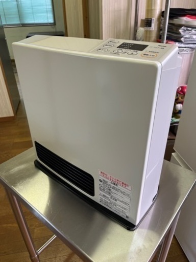 美品✨ 2021年 ホース2m付き  リンナイ ガスファンヒーター SRC-365E 12A/13A 都市ガス用 家電 季節、空調家電 ファンヒーター