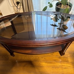 【高級家具】 マルニ maruni ベルサイユシリーズ リビング テーブル センターテーブル アンティーク ヴィンテージの画像