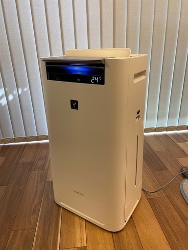 【中古品】SHARP シャープ 加湿空気清浄機 KI-GS70-W 2018年製