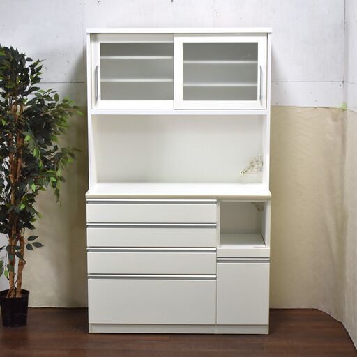 中古】【ニトリ】カウンター(Nポスティア 90 BK）※値下げしました