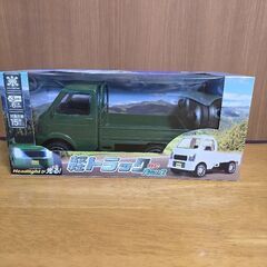 ラジコン　軽トラック　緑色