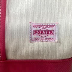 ポーターガール　PORTER GIRL　トートバッグ　ピンク　おまけハンドポーチの画像