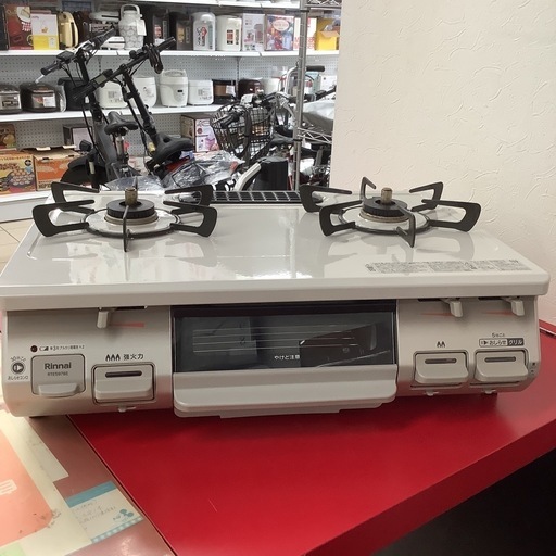 Rinnai リンナイ　ガステーブル　ガスコンロ　都市ガス用　PTE597BEL 2019年製