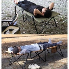 クイックキャンプのキャンピングコット