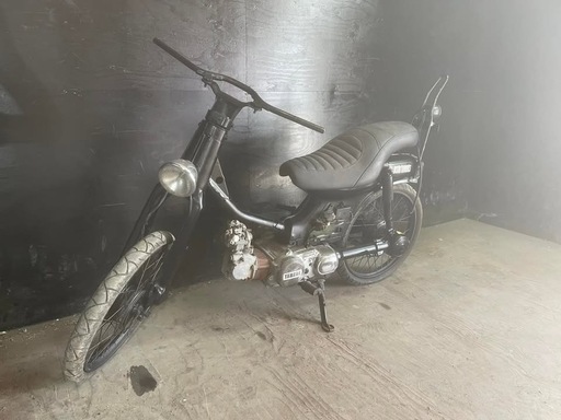 ★支払い総額1.0万円★買取強化中！どんなバイクも買い取ります！ヤマハ タウンメイト50 社外シート！シーシーバー！タンク加工！部品取り、ベースなどに♪