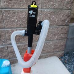 灯油 ポリタンク ポンプ付き3点セットの画像