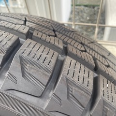 ランドクルーザープラド　スタッドレスタイヤホイール4本セットの画像