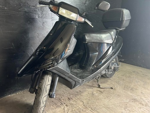 ★支払総額5.2万円★走行テスト済み！関東圏内即日配送可能！ スズキ アドレスV100 CE11A リアボックス付き！2スト！オイル交換必要なし！小回り最強！通勤通学に♪