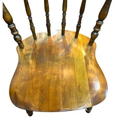 柏木工 飛騨高山 アンティークチェア ヴィンテージ ダイニングチェアの画像