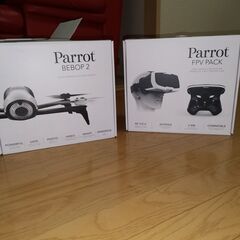 Parrot BEBOP2 FPV　中古品 Parrot BEBOP 2 FPV PACK ビーバップ ドローン 別ケース付き 空撮 撮影