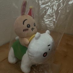 ちいかわ うさぎ ぴーぽぽぬいぐるみの画像