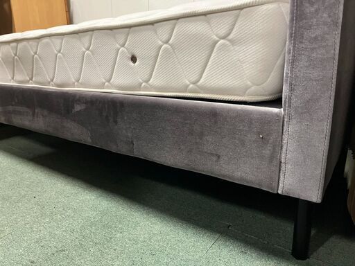 Francfranc フランフラン ブリッサ ベッド マットレス付 シングルベッド 幅105cm×奥行210cm×高さ126cm