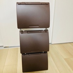 3個　ニトリ　Nフラットハーフ　フタセット