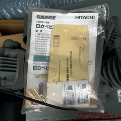 日立　ベビコン　三相200v 3.7kw コンプレッサー  130Lの画像
