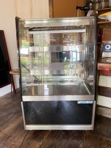 冷蔵ショーケース　大穂製作所　72×50×115cm 100v
