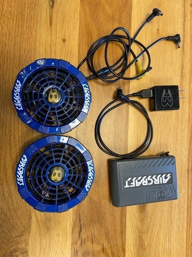 バートルバッテリーセットとサンエスバッテリーのみ