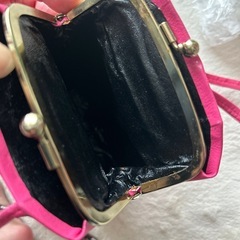 ピンク　ミニバック　
の画像