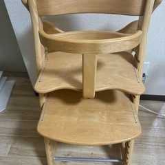 大和屋 すくすくチェア スリムプラス ベビーチェア ハイローチェア ベビー 椅子の画像